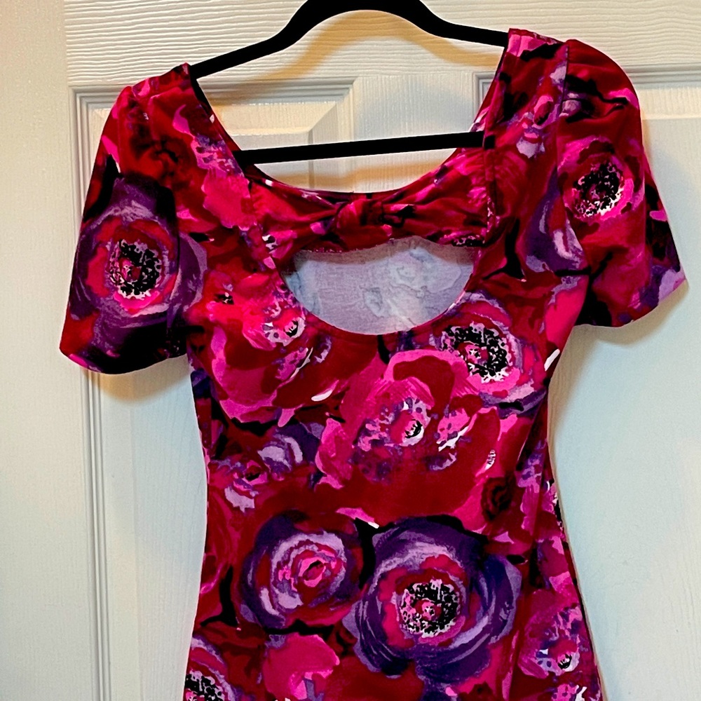 Gianni Bini floral Valentine Mini Dress